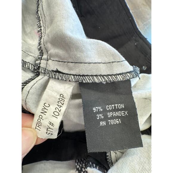 "TRIPP" VNT Y2k Mini Skirt Star Zipper SZ L Mean Girls 2000s Mall Whimsigoth - Picture 9 of 10